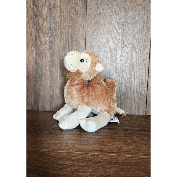 beanie-babies-toys-camel-plush-stuffed-animal-9-beige-ganz-webkinz